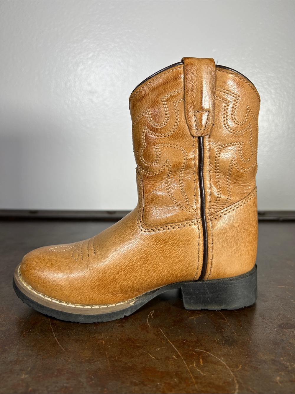 Cody James Toddler’s Tan Showdown Round Toe Western Boots Size Toddler’s 7 - Picture 8 of 15